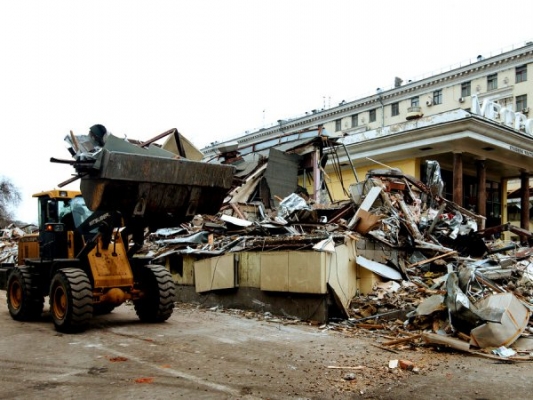 В Москве снесут ещё 54 незаконно построенных объекта