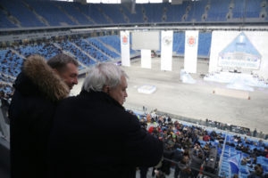 10 000 зрителей протестировали стадион на Крестовском