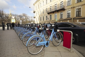 Городской велопрокат начнет работать в Петербурге в апреле