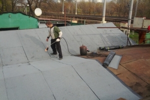 Ремонт крыши гаража