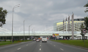 Открылась развязка на пересечении Пулковского шоссе и Дунайского проспекта