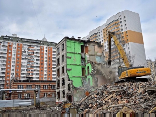 Минстрой назвал стоимость строительства жилья для реновации в Москве