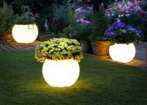 Садовые фонари в ландшафтном дизайне