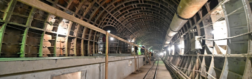 На участке БКЛ метро от «Стромынки» до «Рубцовской» началось устройство вентиляции тоннелей