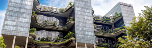 Отель с висячими садами в Сингапуре – в «Уникальной архитектуре»