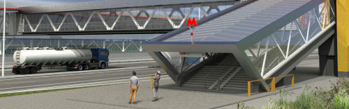 У станции метро «Филатов луг» появится перехватывающая парковка