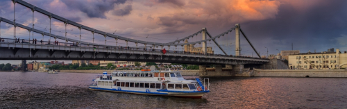 Путепровод через Кожуховский затон строят по технологии Крымского моста