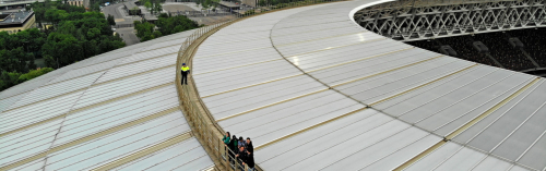 Хуснуллин: на крыше стадиона «Лужники» открылась смотровая площадка