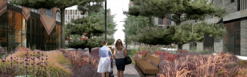 В ЖК «ЗИЛАРТ» появятся зеленые улицы с приватными пространствами