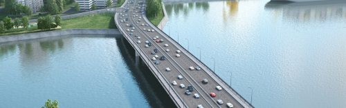 Хуснуллин: в Москве построят 13 мостов через реку до конца 2023 года