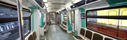 В метро запустили поезд, посвященный Московским центральным диаметрам
