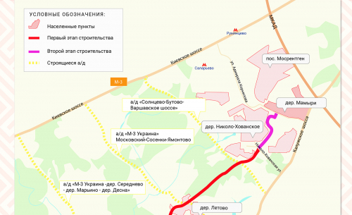 Дорогу от платформы Остафьево до Щербинки начнут проектировать в этом году