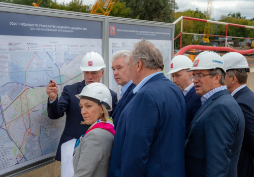 Собянин: строительство станции БКЛ метро «Давыдково» завершится в 2021 году
