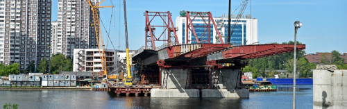 Строительство моста через Кожуховский затон завершат в ноябре