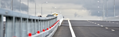Построена эстакада-съезд с Калужского шоссе на строящуюся магистраль