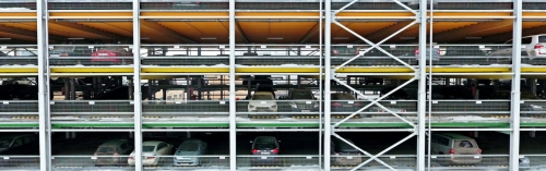 Многоуровневый паркинг построили под эстакадой ТТК у «Москва-Сити»