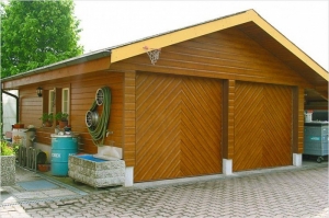 Деревянный гараж 6х4
