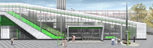 Новый вестибюль станции метро «Окружная» введут в 2021 году