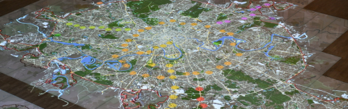Уникальный мобильный комплекс «Карта Москвы» привезли на MIPIM