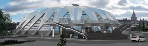Хуснуллин: готовы внутренние конструкции спортзала «Дружба» в Лужниках
