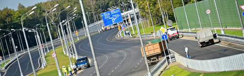 Новые развязки и пешеходные переходы появятся на Киевском шоссе