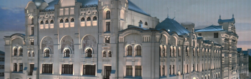 Барельеф с изображением Георгия Победоносца вернулся на фасад Политеха